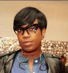 'Dr. Who"  Semi-Rimless Onyx - Mo-Ka Queenz