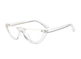 Cat eye Sunglasses - Simply Savage - Clear - MoKa Queenz